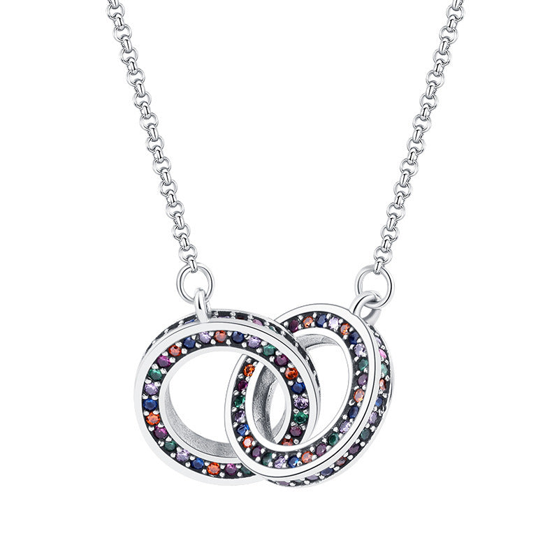 "Infinity Bond Necklace" 925s
