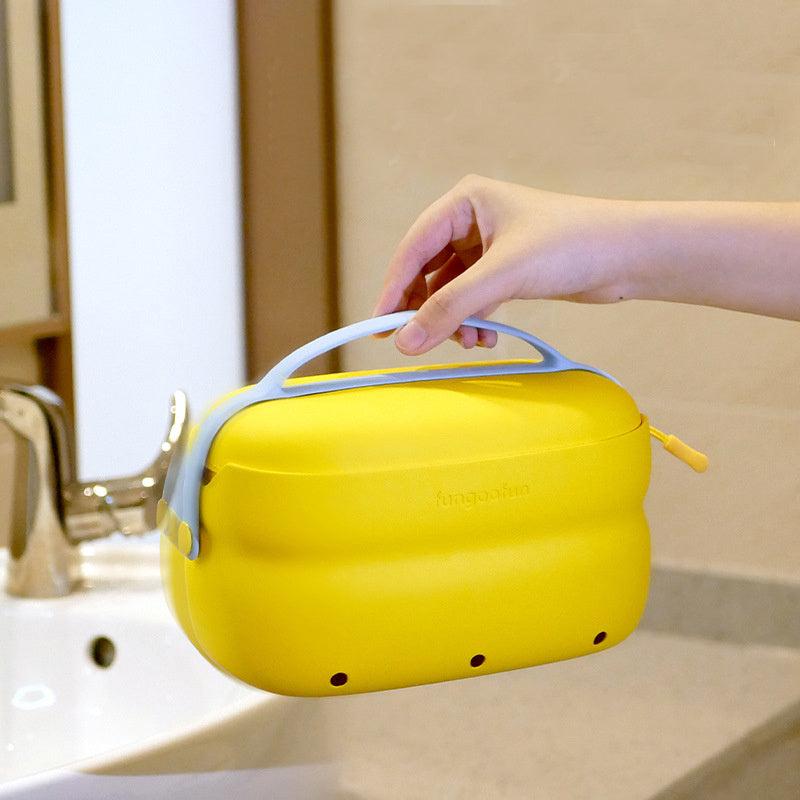 "2-in-1 Waterproof Hanging Travel Toiletry Bag"