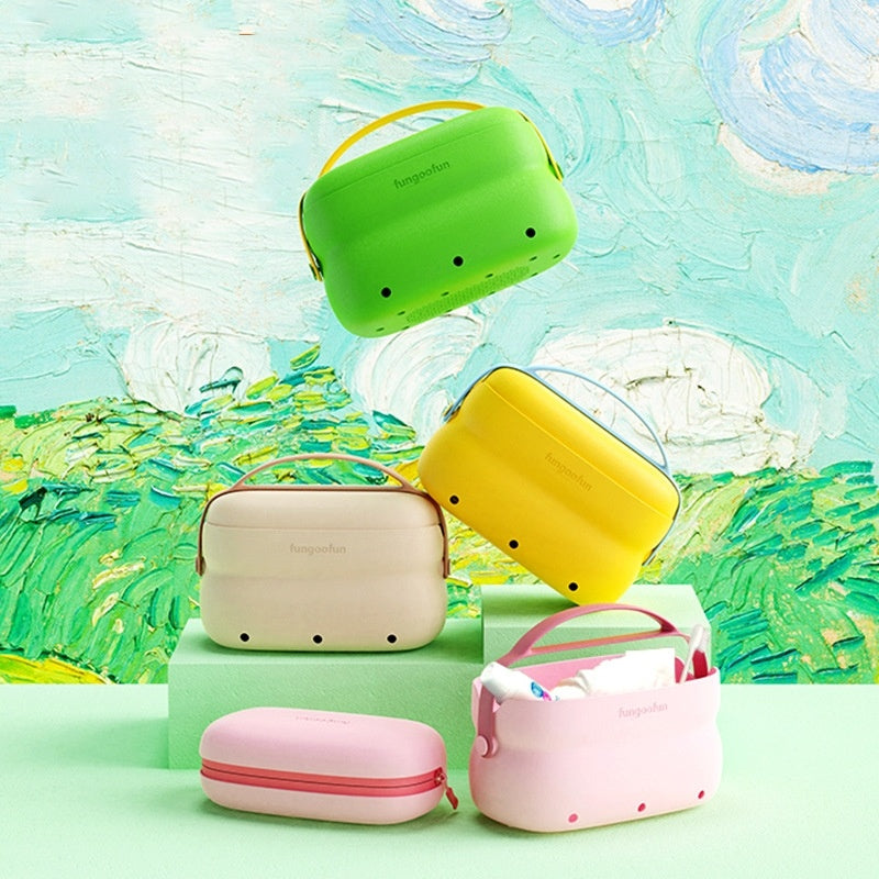"2-in-1 Waterproof Hanging Travel Toiletry Bag"