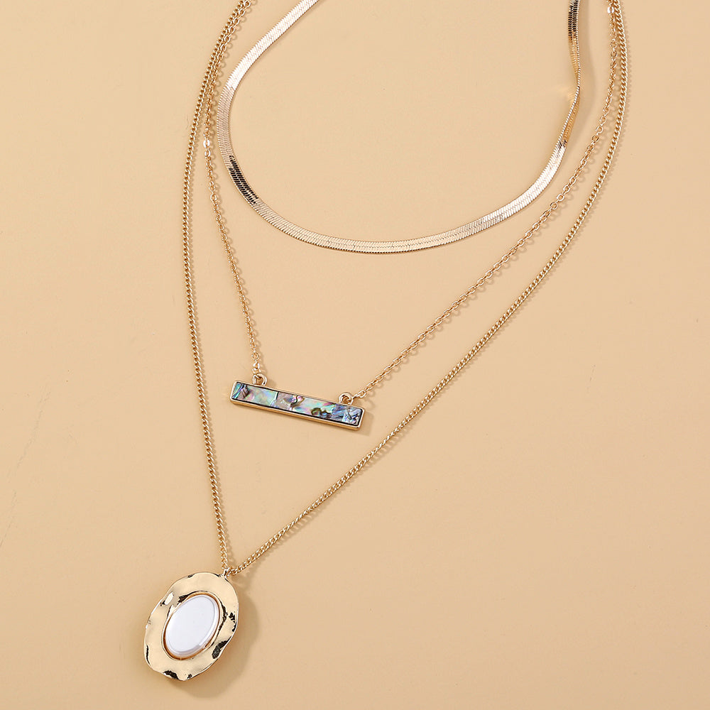 "Best-selling Pearl & Abalone Layered Necklaces"