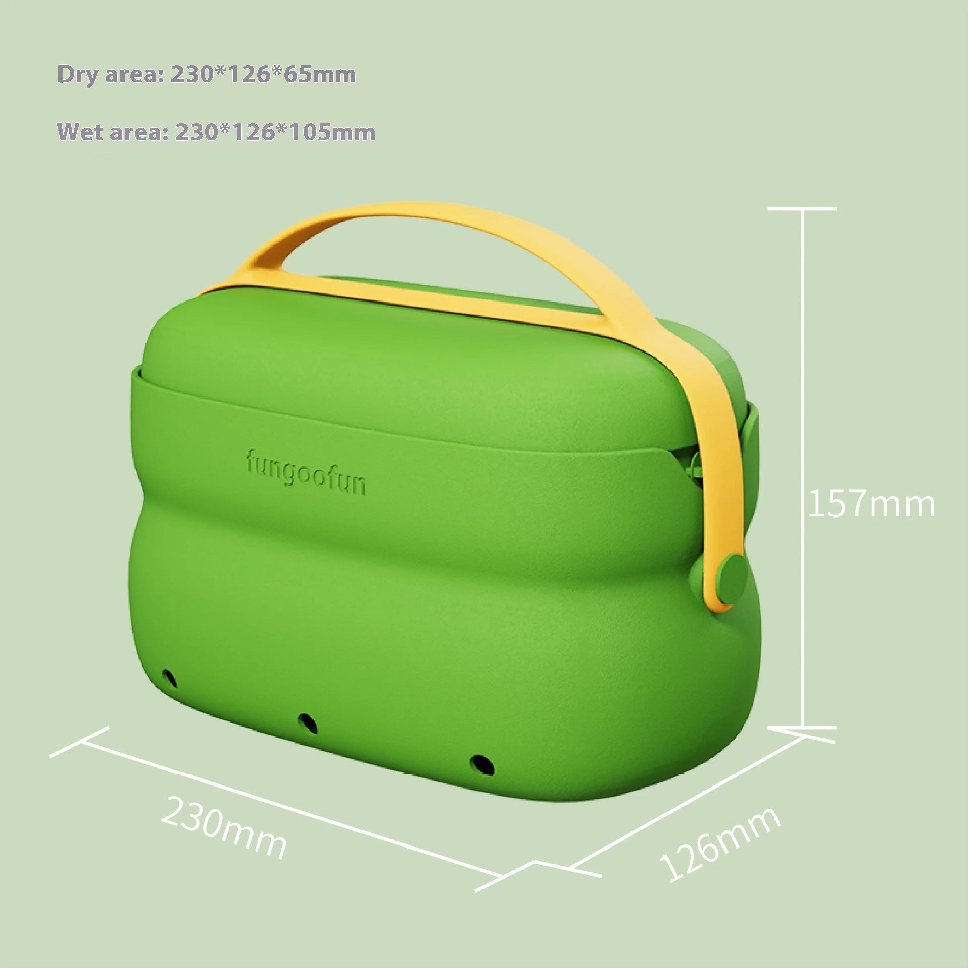 "2-in-1 Waterproof Hanging Travel Toiletry Bag"