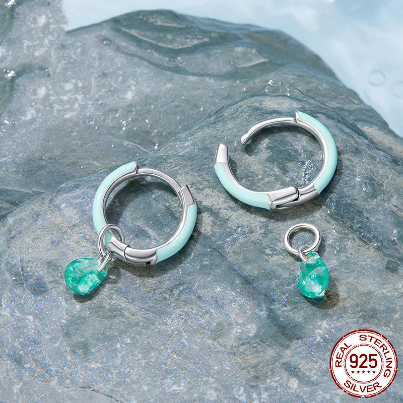 "Eternal Summer Sterling Studs" 🌿✨ 925s