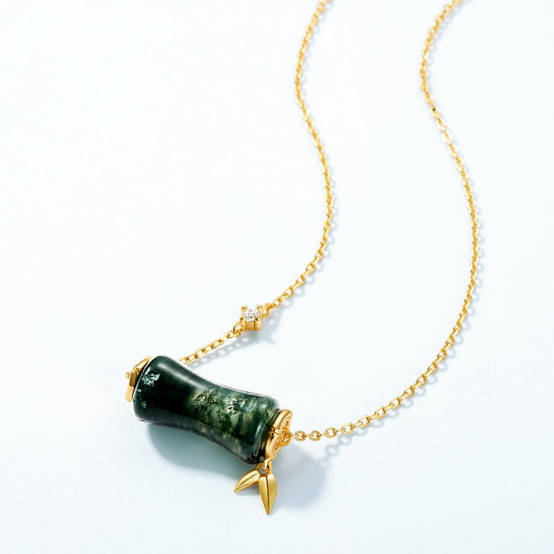 "Emerald Grove"  925 silver