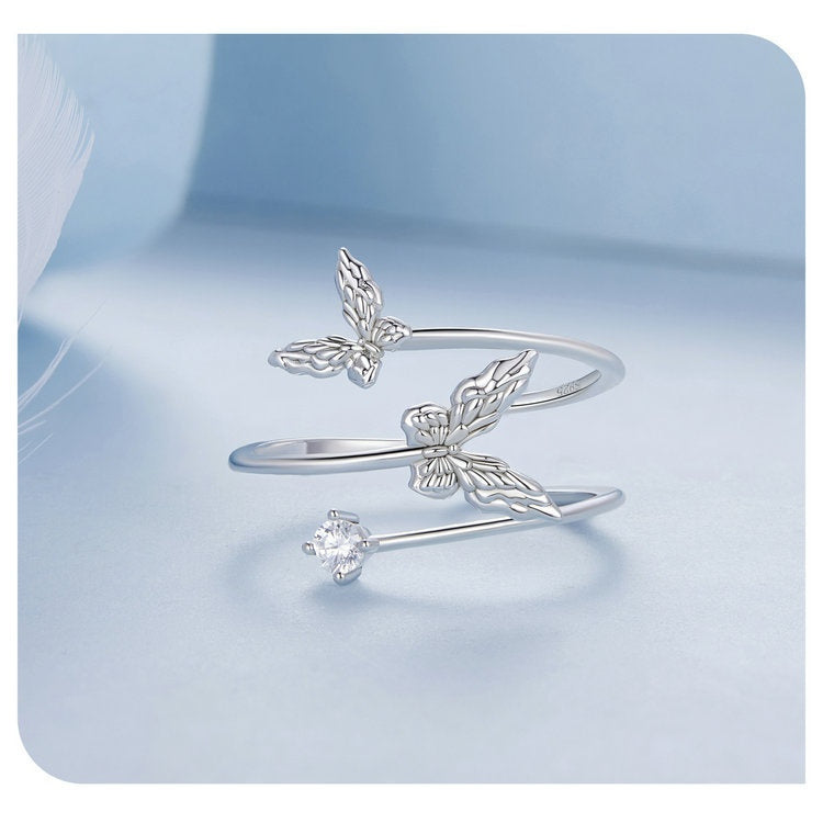 "Butterfly Glow Ring"