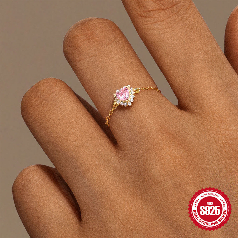 "Endless Love Silver Ring" 💖✨ 925s
